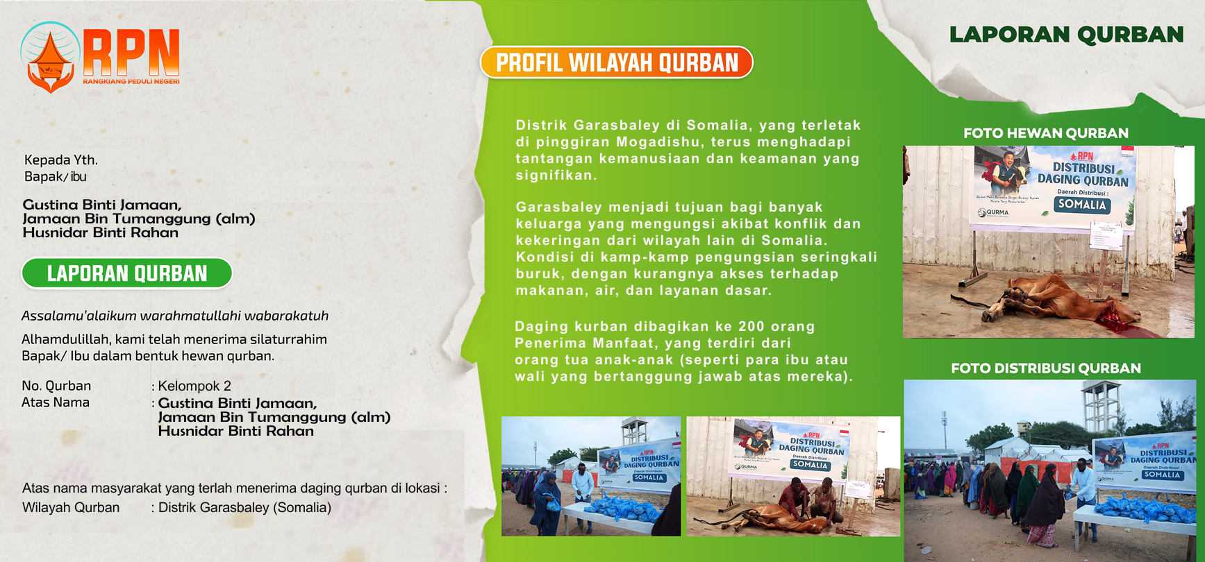 Laporan Qurban
